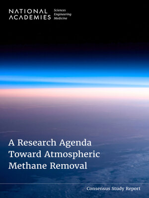 cover image of A Research Agenda Toward Atmospheric Methane Removal